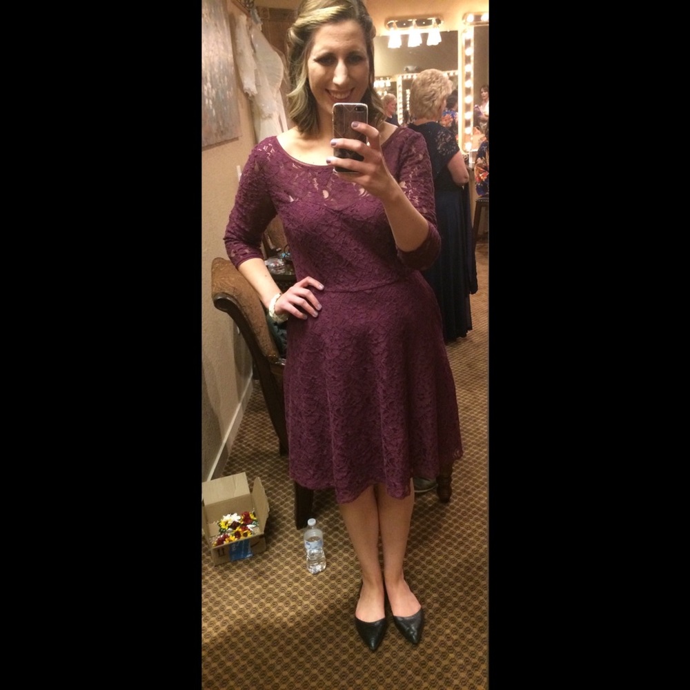 White House Black Market Dress - Size 10 - Picture 5 of 5